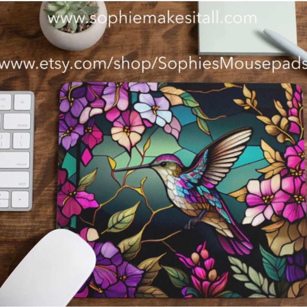 Custom made mouse pad